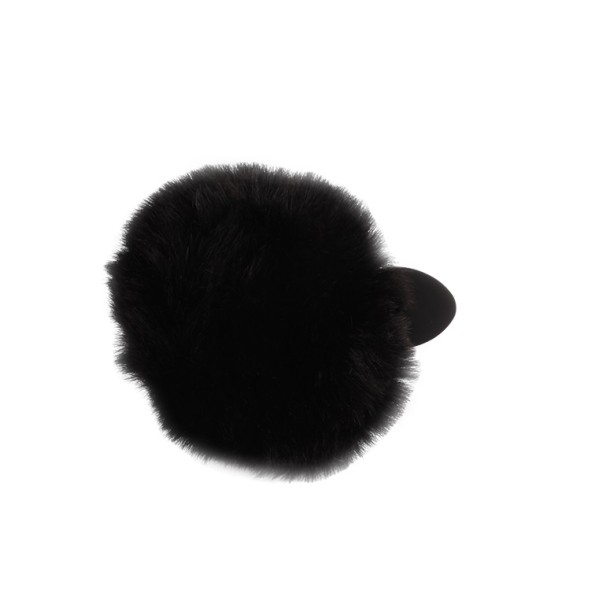 Chisa Bunny Tail Butt Plug - Black