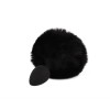 Chisa Bunny Tail Butt Plug - Black