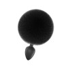 Chisa Bunny Tail Butt Plug - Black