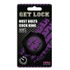 Chisa Nust Bolts Cock Ring - Clear