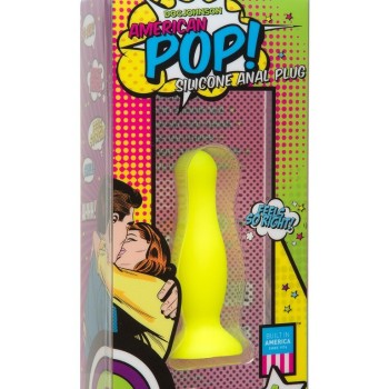 Doc Johnson 4" Mode Anal Plug - Yellow