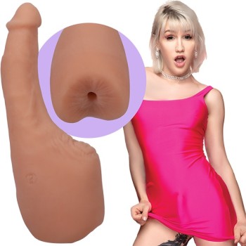 Doc Johnson Transgirls Lena Moon Cock w Ass - Vanilla