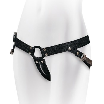 Adrien Lastic Strap-On Harness - Black