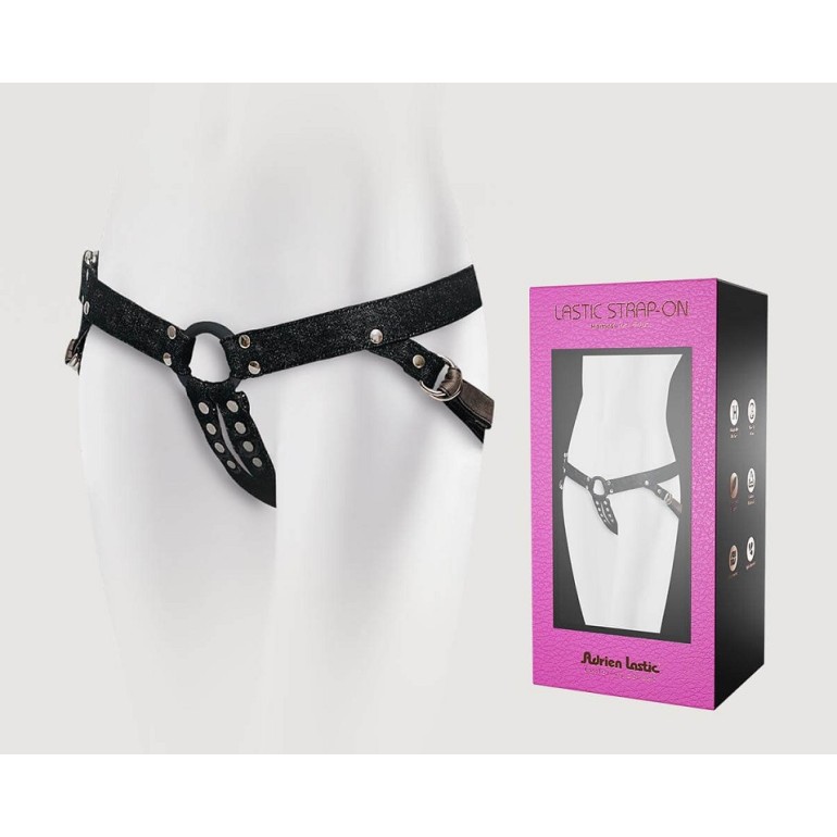 Adrien Lastic Strap-On Harness - Black