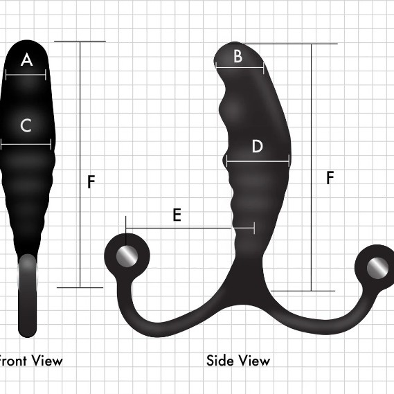 Aneros Psy Prostate Massager - Black