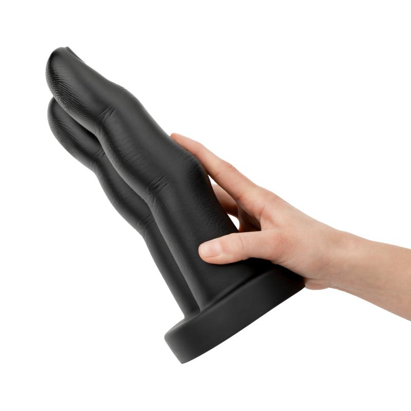 BUTTR Victory Fingers Butt Plug - Black