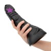 BUTTR Black Hawk Curved Dildo