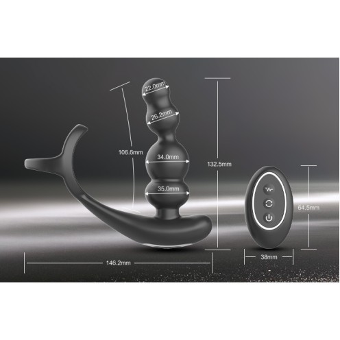 MyToys MyRevo Plug w Remote - Black