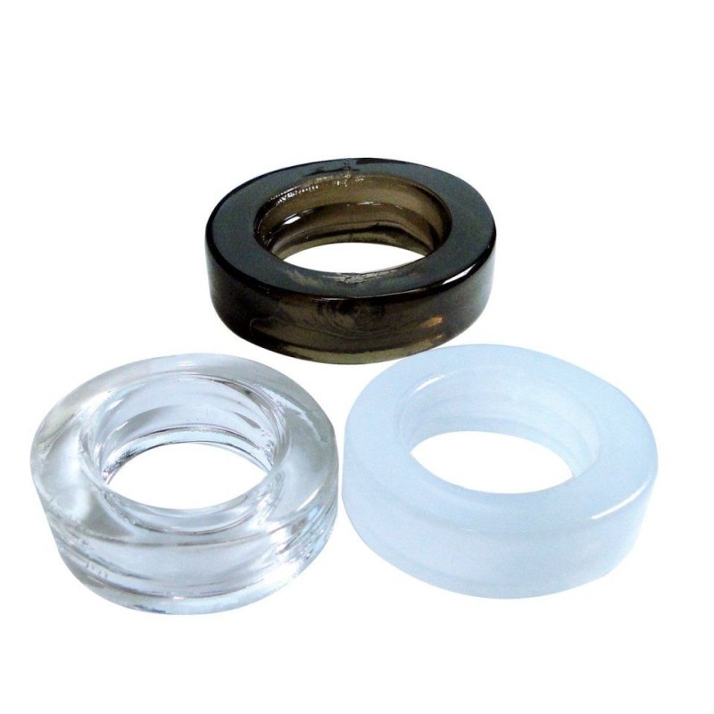 Mode Design Fit Ring - Square - Milky White