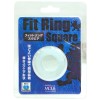 Mode Design Fit Ring - Square - Milky White