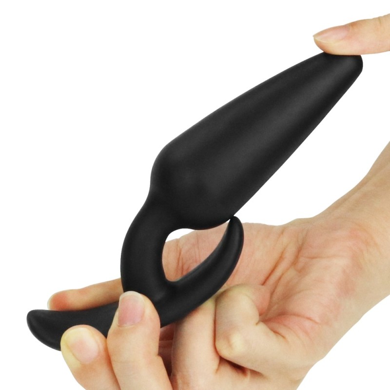 Lovetoy Lure Me Classic Anal Plug L - Black