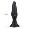 Lovetoy Lure Me Silicone Anal Plug S - Black