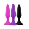Lovetoy Lure Me Silicone Anal Plug S - Black