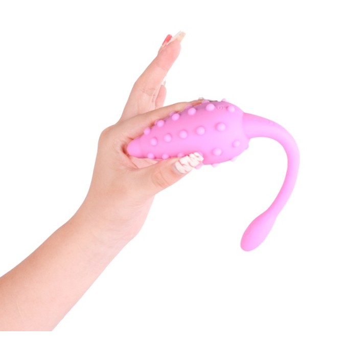 FAAK Steel Toothed Wolf Vibro Plug - Pink