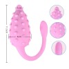 FAAK Steel Toothed Wolf Vibro Plug - Pink