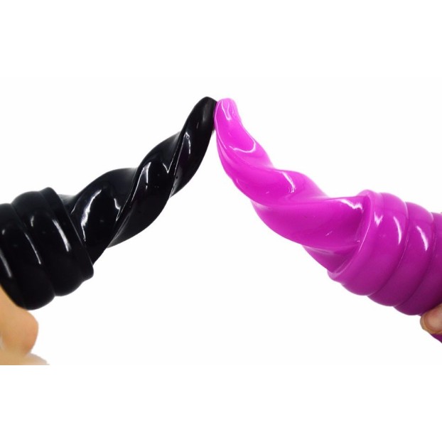 FAAK Icecream Anal Plug - Purple