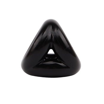 Chisa Triangle Ring - Black