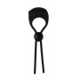 Chisa O Ring Tie - Black