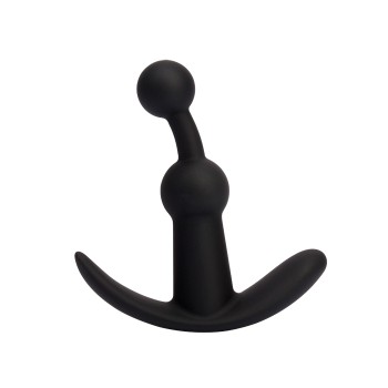 Chisa Playful Beaded Anal Vibe - Black
