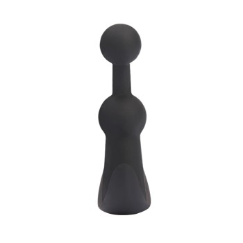Chisa Playful Beaded Anal Vibe - Black