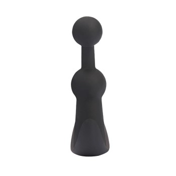 Chisa Playful Beaded Anal Vibe - Black