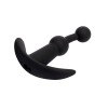 Chisa Playful Beaded Anal Vibe - Black