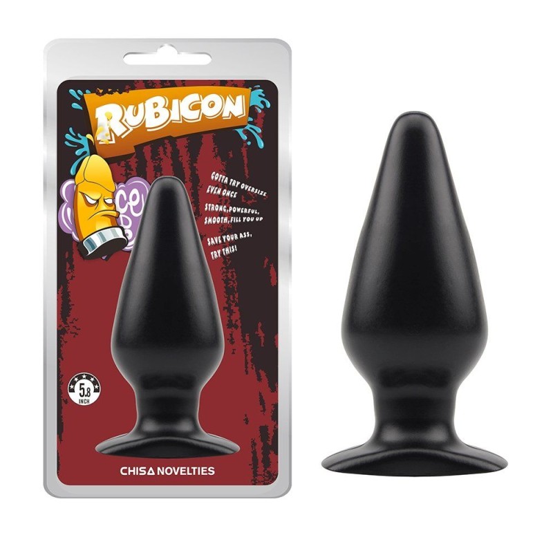 Chisa Anal Plug 5.3″ - Black