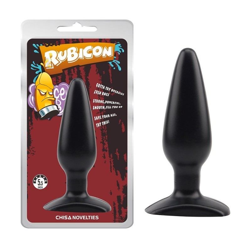 Chisa Anal Plug 5.3″ - Black