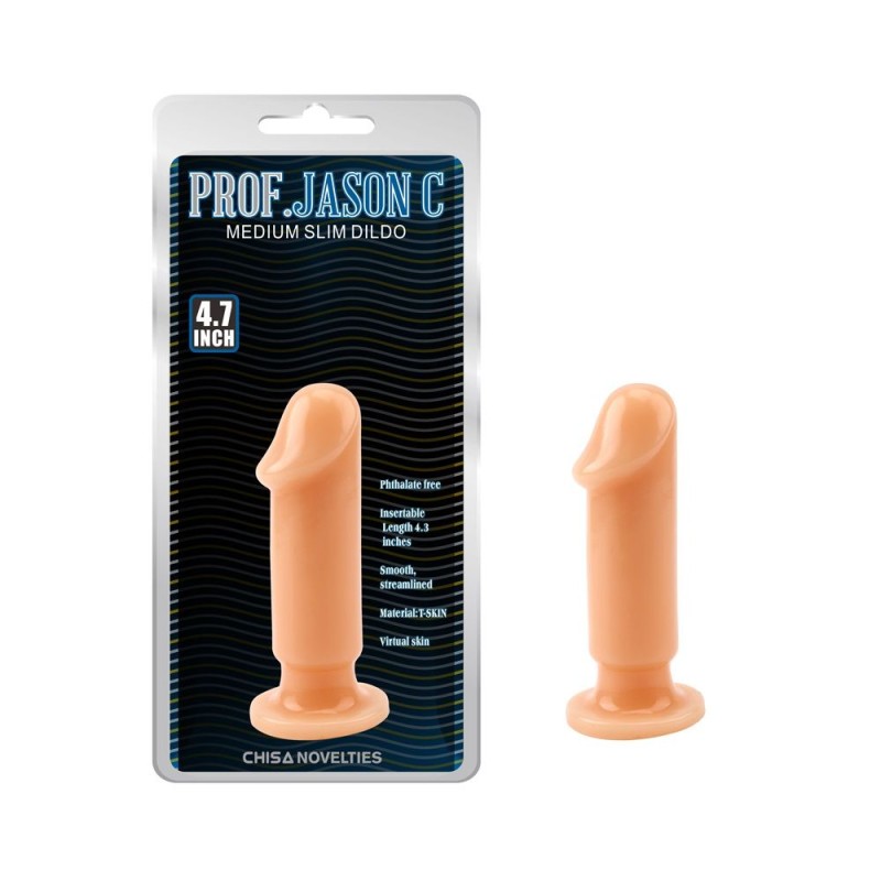 Chisa Anal Medium Slim Dildo 4.9″