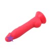Chisa C-Block Dildo - Red