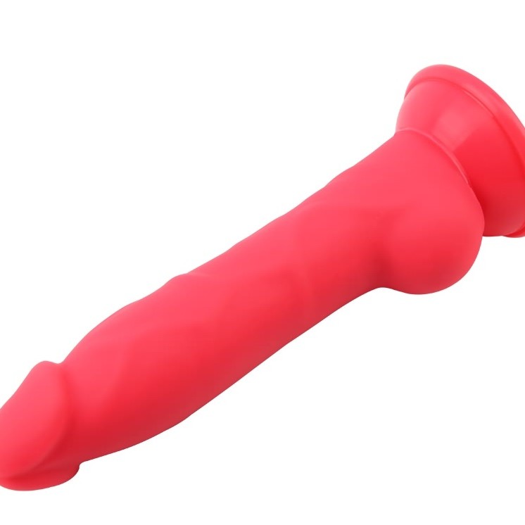Chisa C-Block Dildo - Red