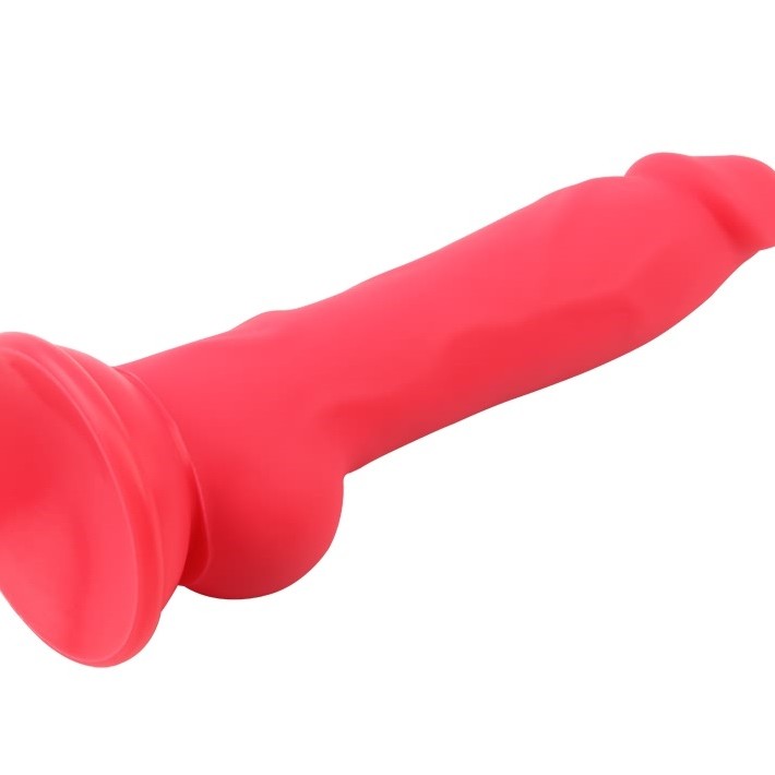 Chisa C-Block Dildo - Red