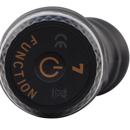 Chisa Vibrating Thick Realistic Dildo - Black