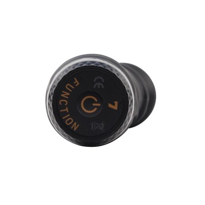 Chisa Vibrating Thick Realistic Dildo - Black