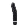 Chisa Vibrating Thick Realistic Dildo - Black
