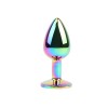 Chisa Jewelled Butt Plug - Rainbow