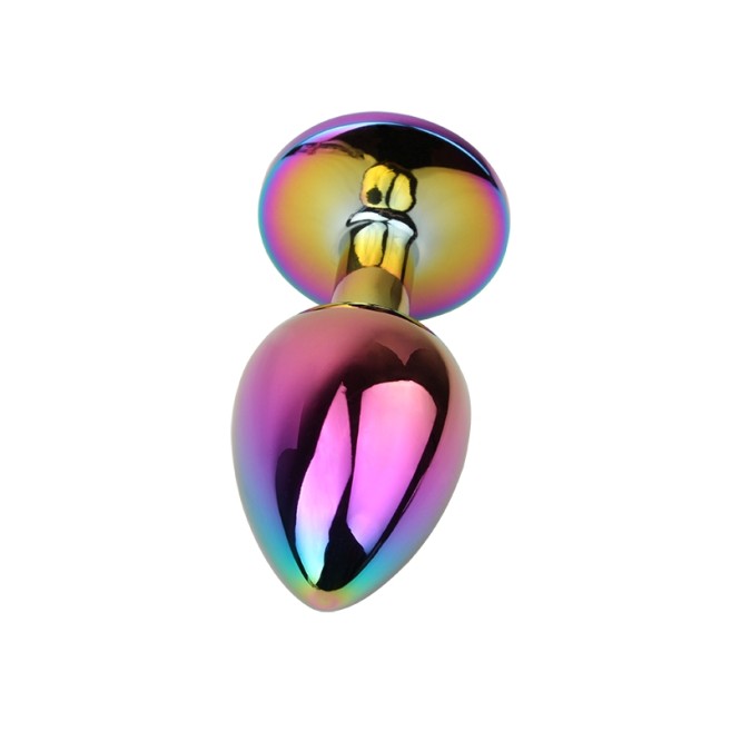 Chisa Jewelled Butt Plug - Rainbow