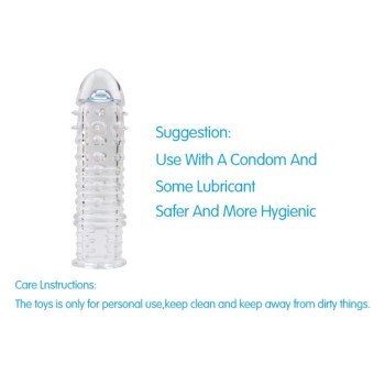 Chisa Swirls Sleeve - Clear