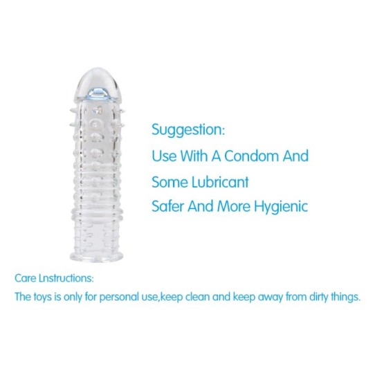 Chisa Swirls Sleeve - Clear