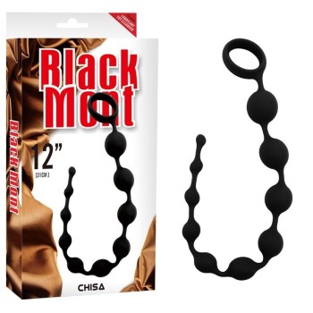 Chisa Playful Anal Beads - Black