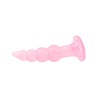 Chisa Bumpy Butt Plug - Pink