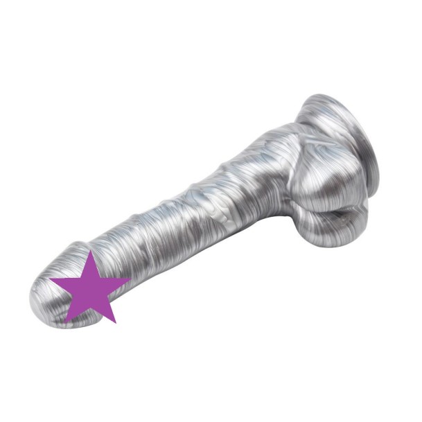 Chisa Justin Sider Dildo - Silver