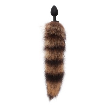 Chisa Foxy Anal Tail Plug - Brown