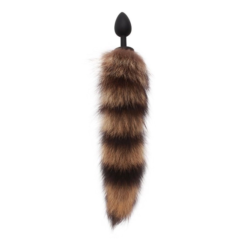 Chisa Foxy Anal Tail Plug - Brown