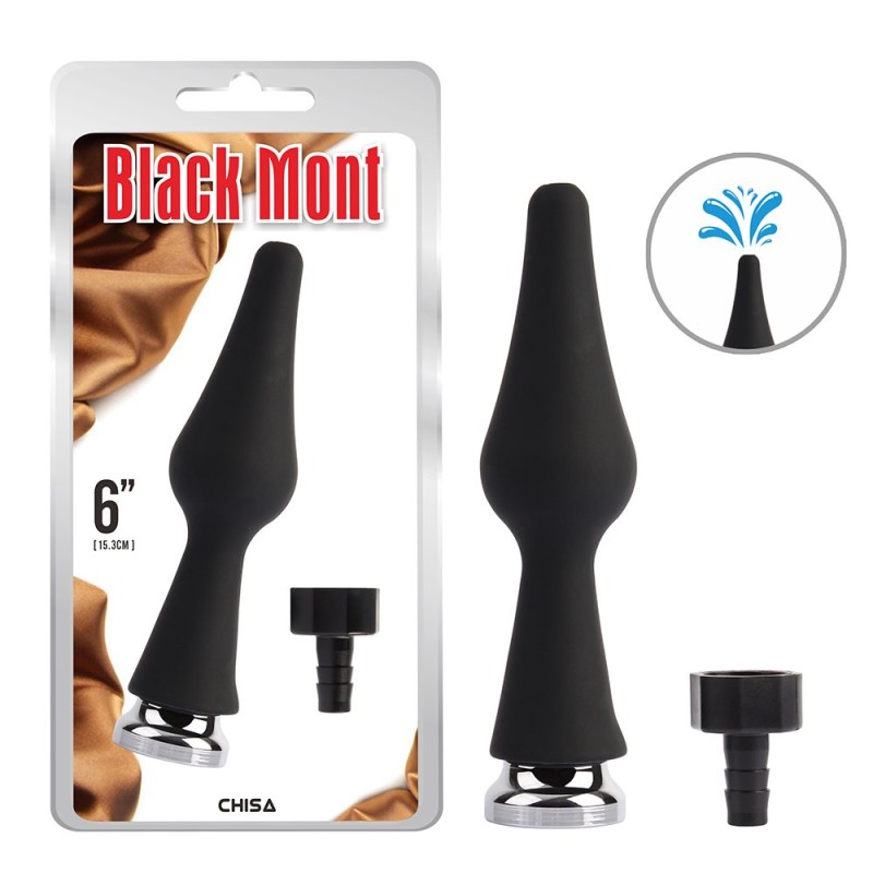 Chisa CleanStream Enema Attachment - Black