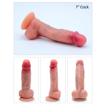 Drywell Realistic Cock 18cm - Flesh