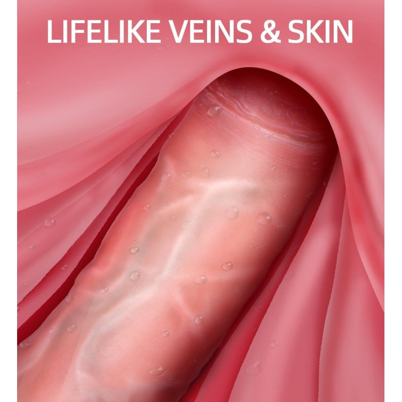 Drywell Realistic Cock Plus 20cm - Flesh