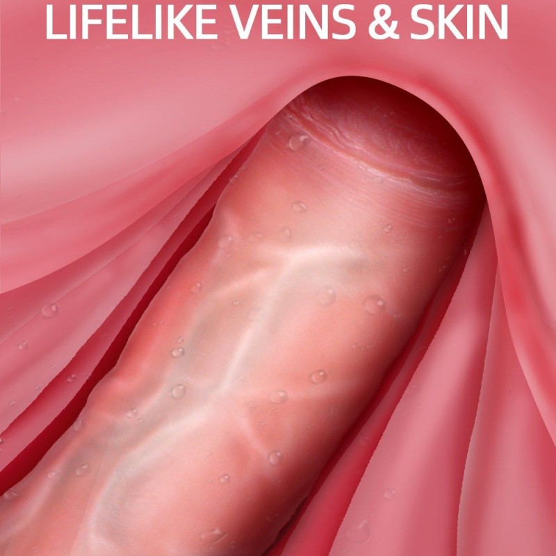 Drywell Realistic Cock Plus 20cm - Flesh