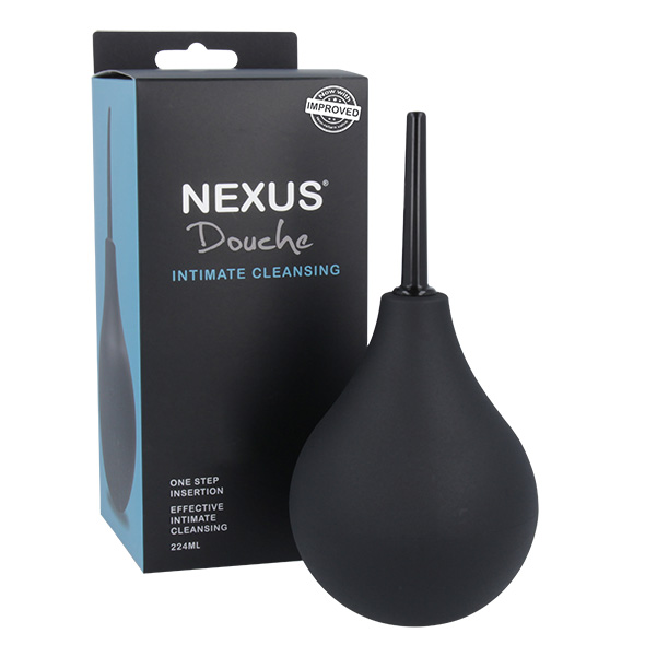 Nexus Non Return Valve Anal Douche - Black