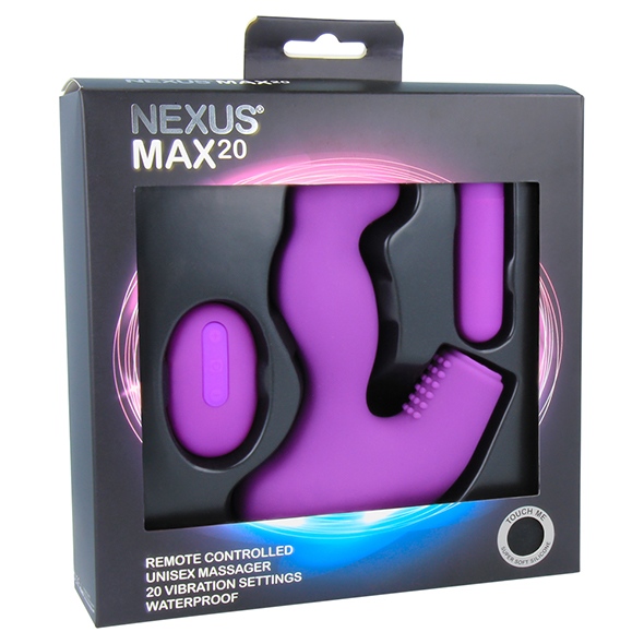 Nexus Max 20 Unisex Massager - Black